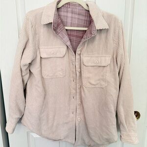 Corduroy Button-Up Shacket